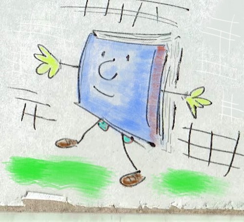 Cartoon: Goalie book (medium) by SteveWeatherill tagged libraries