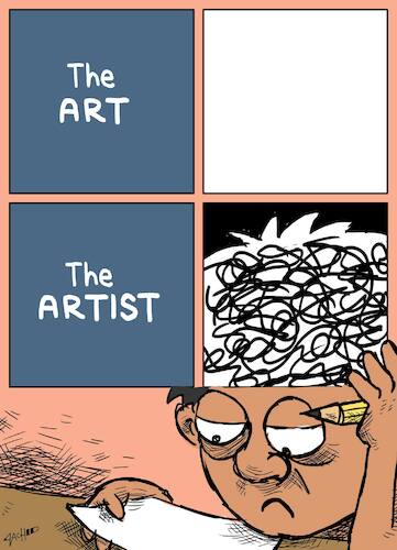 Cartoon: Artist block (medium) by cartoonistzach tagged artist,creative,drawing,break,stress,artist,creative,drawing,break,stress