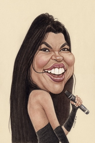 Cartoon: Ruslana (medium) by Gero tagged caricature