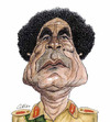 Cartoon: Muammar al-Gaddafi (small) by Gero tagged caricature