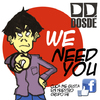 Cartoon: DOSDE fanzine ad (small) by lexgromiko tagged ad,dosde,fanzine,we,need,you