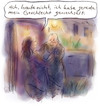 Cartoon: Ausrede (small) by Bernd Zeller tagged geschlecht