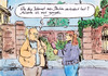 Cartoon: Gute Frage! (small) by Bernd Zeller tagged internet,google,denken,identität