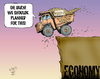 Cartoon: Oops! (small) by wyattsworld tagged mining canada yukon resources