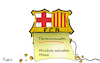 Cartoon: Messi kündigt per Fax (small) by Fish tagged fussball,lionel,messi,weltfussballer,kündigung,fax,faxgerät,spanien,fc,barcelone