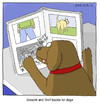 Cartoon: Scratch and Sniff (small) by noodles tagged scratch,and,sniff,books,dog
