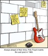Cartoon: Wall Post (small) by noodles tagged wall,post,facebook,pink,floyd,music,noodles