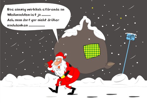 Cartoon: Weihnachten (medium) by Pinella tagged weihnachten,weihnachtsmann