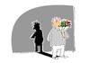 Cartoon: Rendezvous (small) by Pinella tagged rendezvous,verabredung