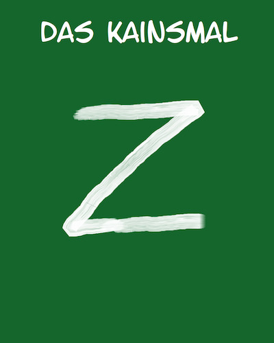 Cartoon: Das Kainsmal (medium) by Stefan von Emmerich tagged kainsmal