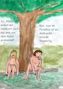 Cartoon: Adam und Eva im Paradies (small) by Stefan von Emmerich tagged eva,adam,paradies,jugend,langeweile
