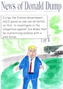 Cartoon: Donald Dump investigations (small) by Stefan von Emmerich tagged donald,trump,joe,biden,investigations