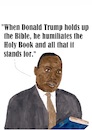 Cartoon: Martin Luther King (small) by Stefan von Emmerich tagged trump,dump,donald,stupid,animal,karikatur,cartoon