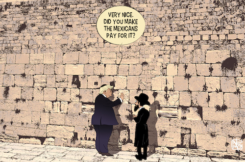 Trump Visits the Western Wall