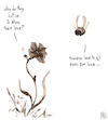 Cartoon: Cruel Valentine (small) by NEM0 tagged valentine,flower,bee,love,kill,cruelty
