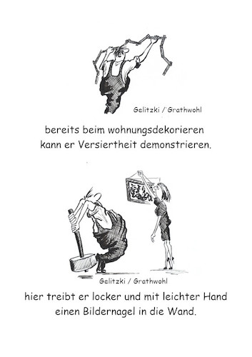 Cartoon: Der Nagel (medium) by elmario55 tagged gesellschaft,politik,allgemeines