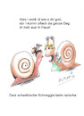 Cartoon: Schneggla (small) by elmario55 tagged alldag,schwoba,illertal,schwaben