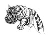 Cartoon: hippo (small) by Battlestar tagged hippo,nilpferd,tiere,animals