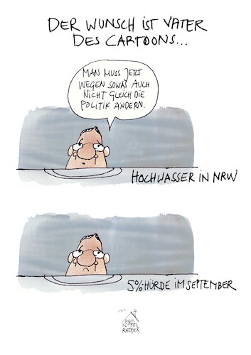 Cartoon: Politik ändern (medium) by Koppelredder tagged laschet,nrw,flut,katastrophe,flutkatastrophe,rheinlandpfalz,lachgate,bundestagswahl,kanzlerkandidat,cdu,union,laschet,nrw,flut,katastrophe,flutkatastrophe,rheinlandpfalz,lachgate,bundestagswahl,kanzlerkandidat,cdu,union