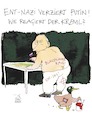 Cartoon: Entnazi (small) by Koppelredder tagged putin,russland,ukraine,angriffskrieg,krieg,konflikt,falschmeldungen,fakenews,desinformation,zeitungsente,ente,nazis,entnazifizierung,rassismus,militarismus,imperialismus