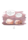 Cartoon: Knollen (small) by Koppelredder tagged knollen,wollen,wille,kartoffeln,gemüse,bewunderung,kunststück