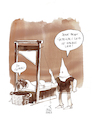 Cartoon: Teilen (small) by Koppelredder tagged guillotine,tod,hinrichtung,todesstrafe,revolution,französischerevolution,henker,opfer,teilen,fallbeil,trost