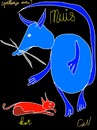 Cartoon: play (small) by ceesdevrieze tagged playfull,mouseandcat