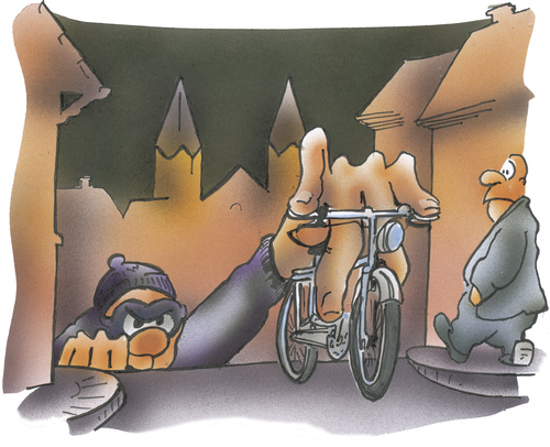 Cartoon: bicycle thief (medium) by HSB-Cartoon tagged bike,bicycle,biker,thief,longfinger,night,rad,radfahrer,fahrrad,fahrraddieb,dieb,täter,untat,verbrecher,verbrechen,fahrradfahrer,fahrradfahrerin,diebstahl,fahrraddiebstahl,nacht,klauen,fahrradklau,bike,bicycle,biker,thief,longfinger,night,rad,radfahrer,fahrrad,fahrraddieb,dieb,täter,untat,verbrecher,verbrechen,fahrradfahrer,fahrradfahrerin,diebstahl,fahrraddiebstahl,nacht,klauen,fahrradklau