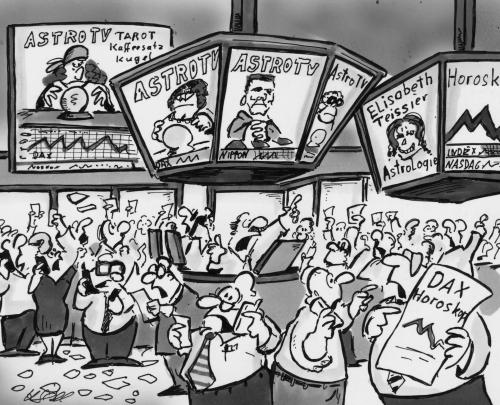 Cartoon: Börse (medium) by HSB-Cartoon tagged börse,geld,kapital,kurs
