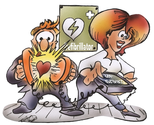 Cartoon: Defibrillator (medium) by HSB-Cartoon tagged defibrillator,herz,herzinfarkt,herzstillstand,gesundheit,herzkranz,herzschrittmacher,krankheit,herzkrank,herzleistung,kardiologe,defi,schockgeber,herzrhythmusstörung,herztakt,herzschmerz,herzkranzverengung,herzgefäßerkrankung,herzgefäßverengung,kardiologie,arzt,behandlung,krankenhaus,defibrillator,herz,herzinfarkt,herzstillstand,gesundheit,herzkranz,herzschrittmacher,krankheit,herzkrank,herzleistung,kardiologe,defi,schockgeber,herzrhythmusstörung,herztakt,herzschmerz,herzkranzverengung,herzgefäßerkrankung,herzgefäßverengung,kardiologie,arzt,behandlung,krankenhaus