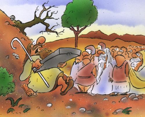 Cartoon: Die zehn Gebote (medium) by HSB-Cartoon tagged moses,10gebote,altetestament,,moses,zehn gebote,altes testament,10,bibel,christentum,religion,gott,jerusalem,juden,verhandlung,ehebruch,zehn,gebote,altes,testament