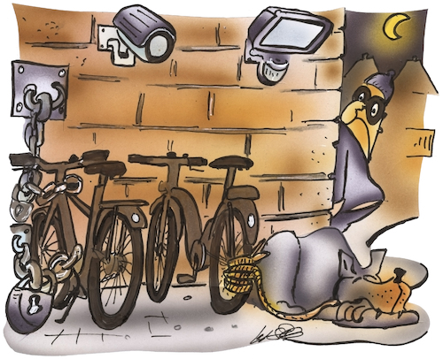 Cartoon: Fahrraddiebstahl (medium) by HSB-Cartoon tagged fahrrad,fahrraddieb,fahraddieb,fahrraddiebstahl,klauen,bike,rennrad,sicherheit,fahrradschloss,radfahrer,radler,wachhund,fahrradkette,kettenschloss,fahrrad,fahrraddieb,fahraddieb,fahrraddiebstahl,klauen,bike,rennrad,sicherheit,fahrradschloss,radfahrer,radler,wachhund,fahrradkette,kettenschloss