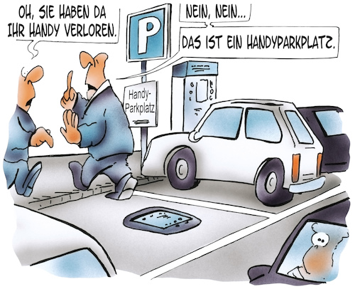 Handyparkplatz