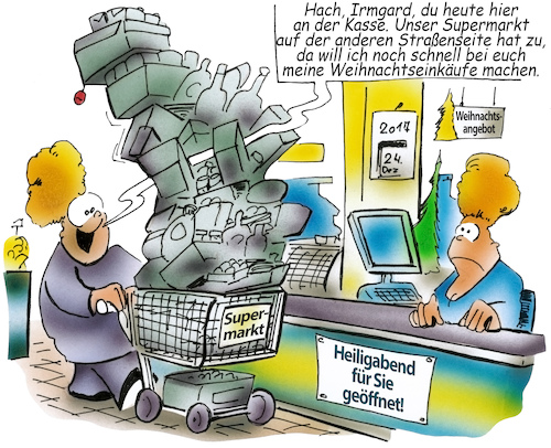 Cartoon: Heiligabendgeschäft (medium) by HSB-Cartoon tagged airbrush,einkaufen,einkaufsladen,heiligabend,hsb,hsbcartoon,karikatur,kassierer,kassiererin,laden,lokalkarikatur,supermarkt,supermarktkette,weihnachten,weihnachtseinkauf,öffnungszeit,öffnungszeiten,airbrush,einkaufen,einkaufsladen,heiligabend,hsb,hsbcartoon,karikatur,kassierer,kassiererin,laden,lokalkarikatur,supermarkt,supermarktkette,weihnachten,weihnachtseinkauf,öffnungszeit,öffnungszeiten