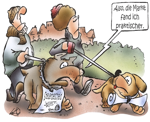 Cartoon: Hundesteuermarken (medium) by HSB-Cartoon tagged hundesteuer,hundesteuermarke,hundesteuerbescheid,hundehalter,gassi,gassigehen,hundehalterin,hundebesitzer,kommunalabgaben,steuerbescheid,steuerfälligkeit,hundekosten,cartoon,lokalkarikatur,hundesteuer,hundesteuermarke,hundesteuerbescheid,hundehalter,gassi,gassigehen,hundehalterin,hundebesitzer,kommunalabgaben,steuerbescheid,steuerfälligkeit,hundekosten,cartoon,lokalkarikatur