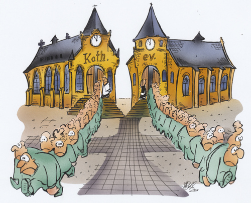 Cartoon: Kirche (medium) by HSB-Cartoon tagged kirche,glaube,beten,katholisch,evangelisch,pastor,priester,kirche,glaube,beten,katholisch,evangelisch,pastor,priester,religion,illustration