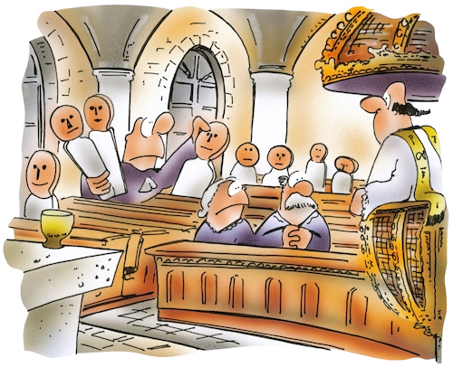 Cartoon: Kirchenbesucher (medium) by HSB-Cartoon tagged kirche,kirchenaustritt,kirchensteuer,dom,pastor,priester,predigt,predigtkanzel,kirchenbesucher,heilige,messe,sonntagsmesse,abendmesse,pfarrer,pfarrei,pfarramt,klerus,vikar,diakon,messdiener,messebesucher,kirchenbank,altar,kathedrale,bischof,katholisch,evangelisch,christ,messdienst,cartoon,karikatur,kirche,kirchenaustritt,kirchensteuer,dom,pastor,priester,predigt,predigtkanzel,kirchenbesucher,heilige,messe,sonntagsmesse,abendmesse,pfarrer,pfarrei,pfarramt,klerus,vikar,diakon,messdiener,messebesucher,kirchenbank,altar,kathedrale,bischof,katholisch,evangelisch,christ,messdienst,cartoon,karikatur