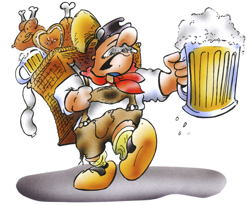 Cartoon: Oktoberfest in NRW (medium) by HSB-Cartoon tagged oktoberfest,saufen,münsterländer,münsterland,münster,nrw,kiepenkerl,maß,bier,feiern,holzschuhe,weißwurst,haxe,händl,airbrush,oktoberfest,bier,maß,kiepenkerl,nrw,münster,münsterland,münsterländer,saufen,feiern,holzschuhe,weißwurst,haxe,händl,airbrush