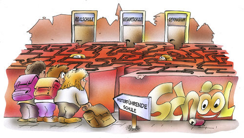 Cartoon: Schullabyrinth (medium) by HSB-Cartoon tagged schule,schulform,schulreform,schulweg,schulpolitik,schulministerium,schulminister,schulministerin,bildung,bildungsweg,bildungspolitik,labyrinth,gymnasium,realschule,gesamtschule,gemeinschaftsschule,sekundarschule,schulverbund,cartoon,cartoonist,cartoonzeichner,pädagoge,lehrer,lehrauftrag,lehrpersonal,erziehung,schuldirektor,schulaufgabe,schulunterricht,schulzeit,school,karikatur,karikaturist,karikaturzeichner,unterrichtsstunde,bildungsgesetz,bildungsbeauftragter,schulabschluss,abitur,mitllere,reife,schule,schulform,schulreform,schulweg,schulpolitik,schulministerium,schulminister,schulministerin,bildung,bildungsweg,bildungspolitik,labyrinth,gymnasium,realschule,gesamtschule,gemeinschaftsschule,sekundarschule,schulverbund,cartoon,cartoonist,cartoonzeichner,pädagoge,lehrer,lehrauftrag,lehrpersonal,erziehung,schuldirektor,schulaufgabe,schulunterricht,schulzeit,school,karikatur,karikaturist,karikaturzeichner,unterrichtsstunde,bildungsgesetz,bildungsbeauftragter,schulabschluss,abitur,mitllere,reife