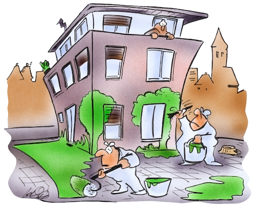 Cartoon: Stadtbegrünung (medium) by HSB-Cartoon tagged stadtbegrünung,grünanlage,klima,klimawandel,fassadenbegrünung,park,schatten,cartoon,fassadenbemalung,hauswandbemalung,stadtbegrünung,grünanlage,klima,klimawandel,fassadenbegrünung,park,schatten,cartoon,fassadenbemalung,hauswandbemalung