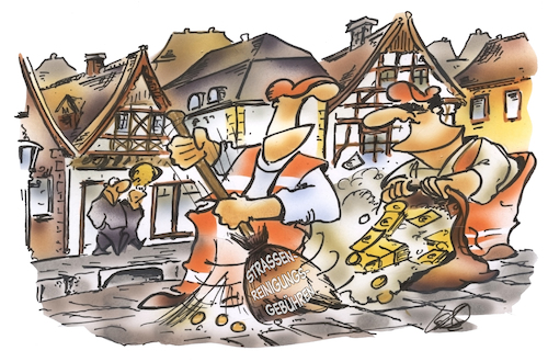 Cartoon: Straßenreinigungsgebühren (medium) by HSB-Cartoon tagged straßenreinigung,straßenreinigungsgebühren,straßenfeger,bauhof,steuer,gebühren,stadtarbeiter,stadtsäckel,stadtkasse,kommunalarbeit,anwohnergebühren,anliegergebühren,anliegerabgaben,gebührenerhöhung,steuererhöhung,anrainer,politik,abgabenerhöhung,straßenreinigung,straßenreinigungsgebühren,straßenfeger,bauhof,steuer,gebühren,stadtarbeiter,stadtsäckel,stadtkasse,kommunalarbeit,anwohnergebühren,anliegergebühren,anliegerabgaben,gebührenerhöhung,steuererhöhung,anrainer,politik,abgabenerhöhung