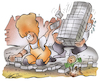 Cartoon: Abpflastern (small) by HSB-Cartoon tagged abpflaster,pflastersteeine,betonwüste,natur,pflasterentfernung,rückbau,umwelt,renaturisierung,versiegelung,entsiegelung,wegerückbau,strassenrückbau,bürgeresteig,bürgerweg,parkplatzfläche,begrünung,stadtverschönerung,stadtbegrünung,pflasterarbeiten,karikatur,karikaturzeichner,stadtklima,klimaverbesserung,stadtgrün