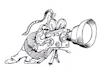 Cartoon: Der Kameramann (small) by HSB-Cartoon tagged kamera,kameramann,tv,fernseh,fernsehsender,kameraführung,totale,sender,aufnahme,optik,linse,fernsehkamera,video,film,filmaufnahme,illustration