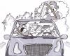Cartoon: fasten seat belt (small) by HSB-Cartoon tagged belt safety car driver traffic