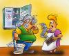 Cartoon: Hausarztvertrag (small) by HSB-Cartoon tagged arzt,patient,krankheit,erkältung,behandlung,krankenhaus