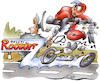 Cartoon: Motorradverbot am Wochenende (small) by HSB-Cartoon tagged motorrad,motorradfahrer,bike,fahrverbot,motorradverbot,verordnung,funbike,enduro,lärmbelästigung,rennmaschine,motorsport,bundesrat,straßenverkehr,fahrspass,fahrspaß,verkehrsstrafe,tuning,motorradszene,motorradtour,cartoon,cartoonzeichner