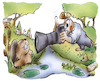 Cartoon: Naturfoto (small) by HSB-Cartoon tagged natur,biber,uferbereich,ufer,bach,gewässer,intakt,foto,fotographie,fotograph,fotoapparat,kamera,bilder,naturbelassen,uferzone,umwelt,nahe,fluss,karikatur,fluß,fließgewässer,cartoon,hsb