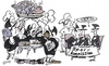 Cartoon: Völlerei im Haushalt (small) by HSB-Cartoon tagged haushalt,haushaltssicherung,hsk,geld,verschwendung,völlerei,ausgaben,steuer,sparen,sparkommission,cartoon,karikatur,airbrush