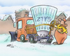 Cartoon: Winter 2010 (small) by HSB-Cartoon tagged winter