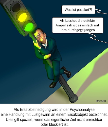 Cartoon: Ersatzbefriedigung (medium) by Cartoonfix tagged armin,laschet,jamaika,koalition,fdp,grüne,cdu,bundestagswahl,2021